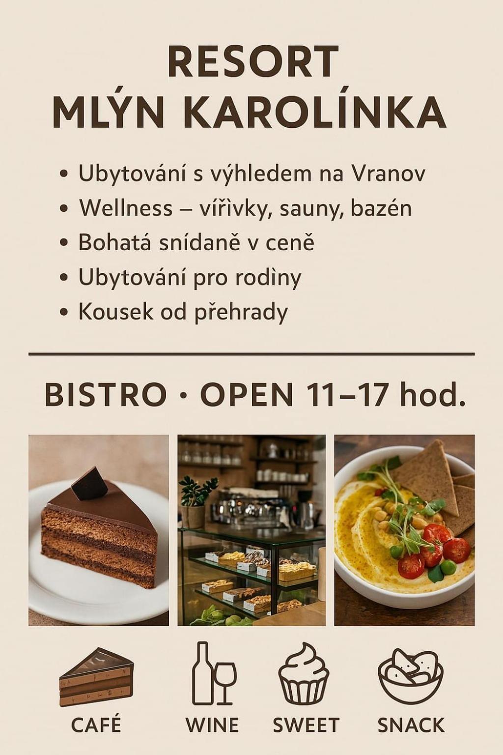 Resort Mlyn Karolinka Vranov nad Dyjí Esterno foto