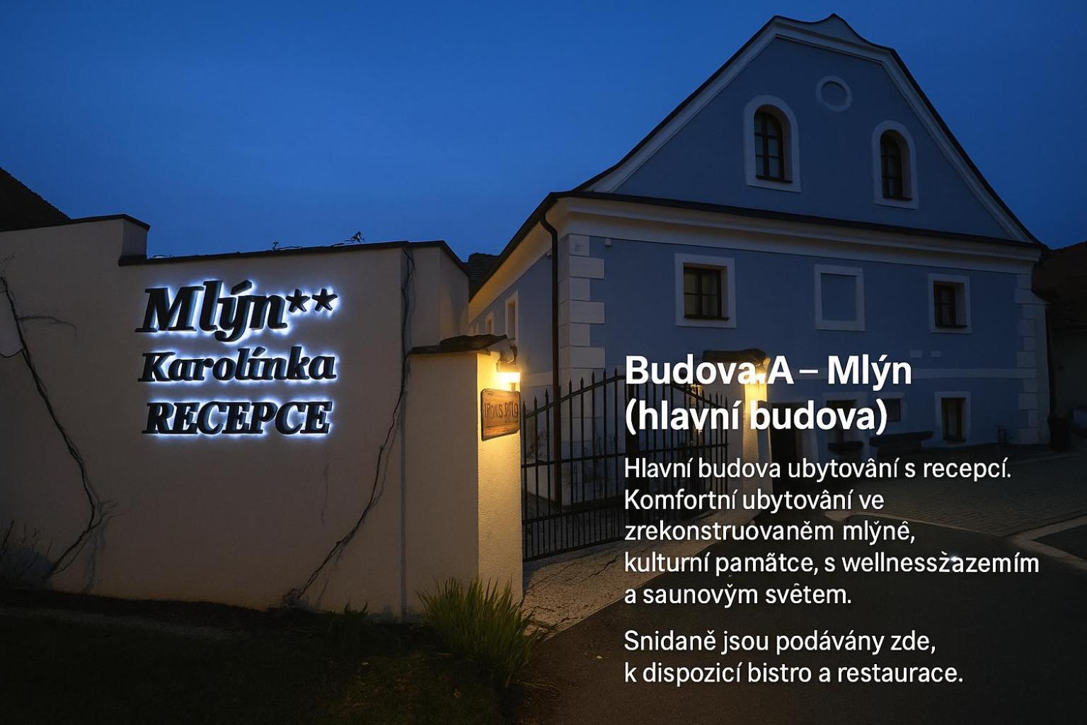Resort Mlyn Karolinka Vranov nad Dyjí Esterno foto